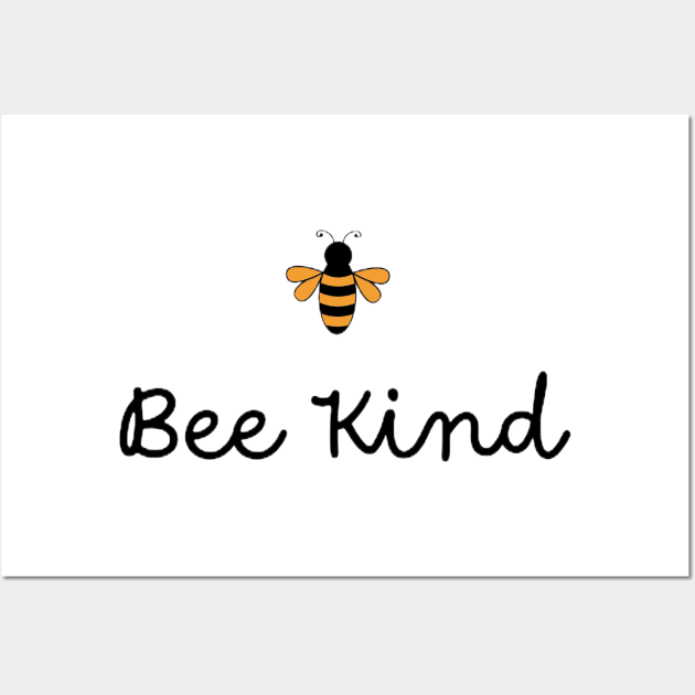 Bee Kind Positivity Wall Art by Ethereal